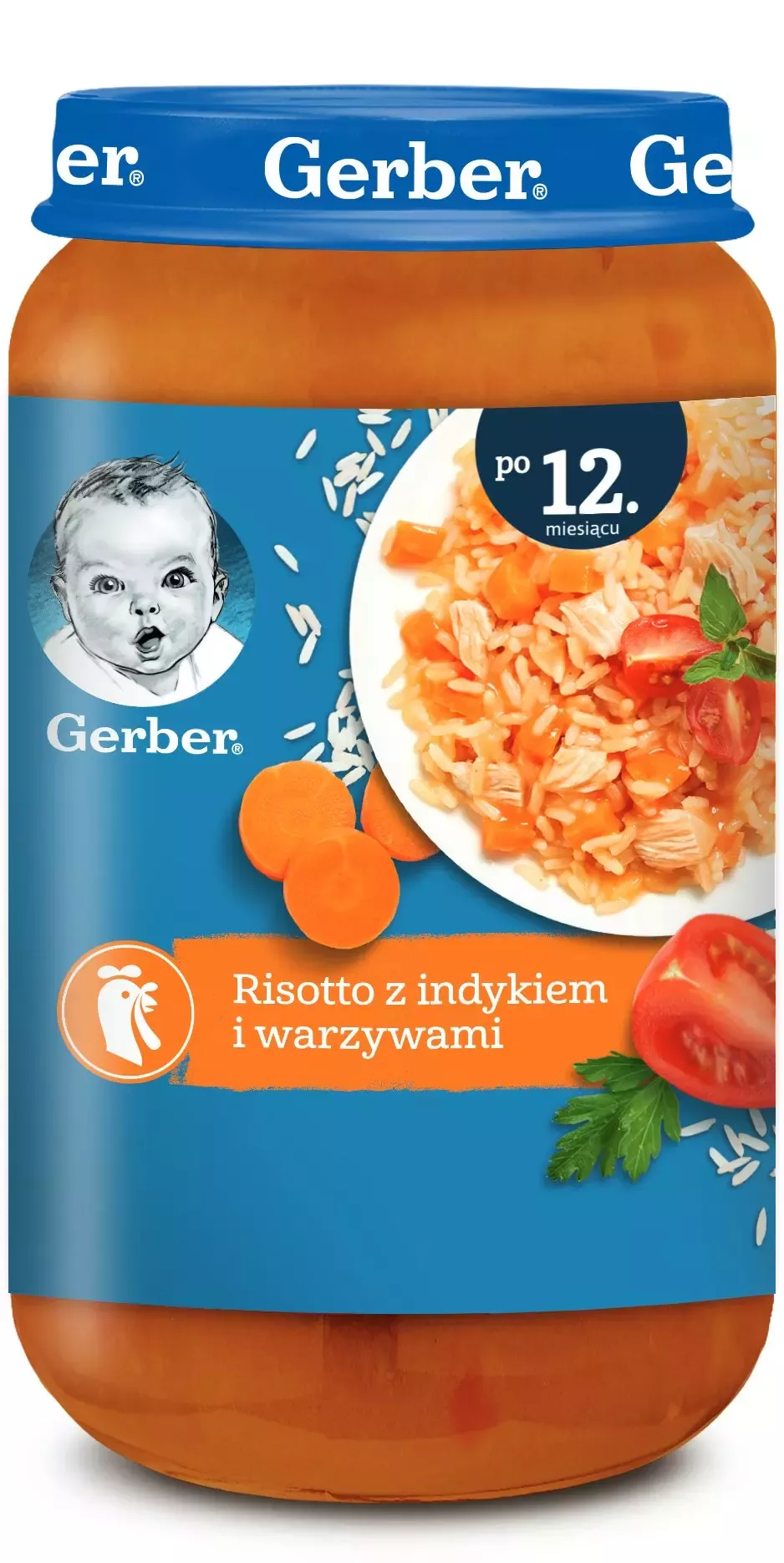 Gerber Junior tomato with rice