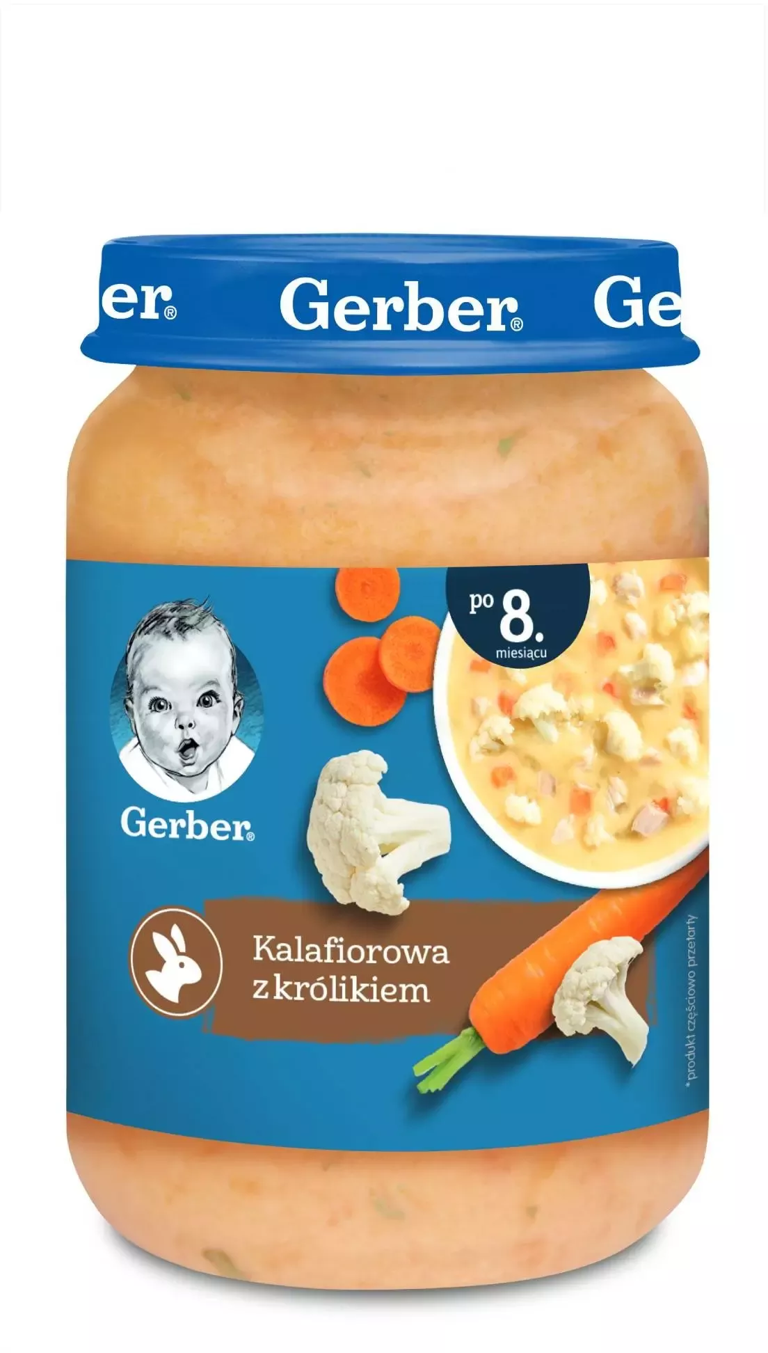 Gerber rabbit meat and cauliflower